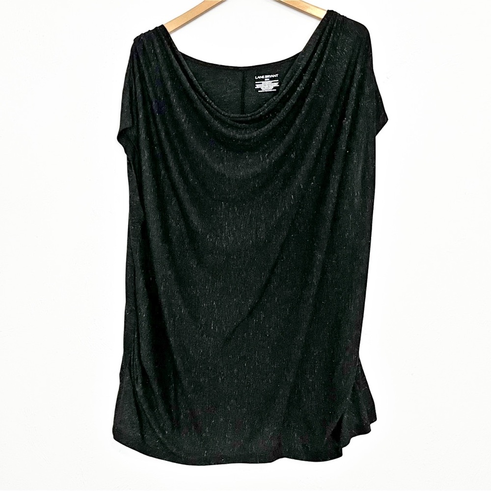 Lane Bryant Dressy Cowl Neck Top